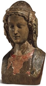 NORTHEAST FRENCH, CIRCA 1350 | HEAD OF THE VIRGIN