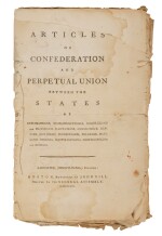 Articles of Confederation | "The said states hereby severally enter into a firm league of friendship"