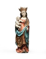 SOUTH GERMANY, UPPER SWABIA, CIRCA 1490-1500 | VIRGIN AND CHILD