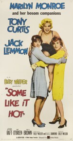 Some Like it Hot (1962) poster, US