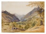 WILLIAM OLIVER R.I. | VIEW OF THE VALLEY OF ARGELEZ