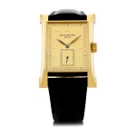 PATEK PHILIPPE | REFERENCE 5500 PAGODA A LIMITED EDITION YELLOW GOLD WRISTWATCH MADE TO COMMEMORATE THE OPENING OF PATEK PHILIPPE'S WATCHMAKING CENTER IN GENEVA, MADE IN 1997