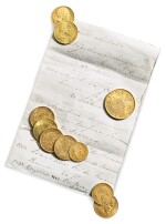  A GROUP OF TEN FRENCH GOLD COINS, 1809-1857