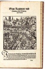 Ott von Echterdingen, Kriegs Ordnung new gemacht, [Simmern, 1534], modern red morocco