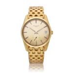 Reference 3558/1 | A yellow gold automatic bracelet watch with date, Made in 1971