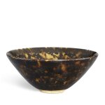 A Jizhou 'tortoiseshell'-glazed bowl, Song dynasty 宋 吉州窰玳瑁釉盌