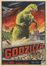 Godzilla/ Godzilla, King of the Monsters! (1956), poster, first Italian release (1957)