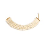 Frances Patiky Stein's Collection: One Faux-Pearl Choker, Circa 1984-1992