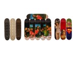 A Group of Supreme Skateboards