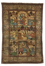 A rare Kashan 'Mohtasham’ carpet, Central Persia, last quarter 19th century