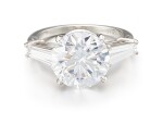 DIAMOND RING | 5.70卡拉 圓形 足色 VS1淨度 鑽石 戒指