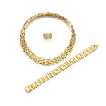 Cartier | Gold Necklace and Bracelet || Diamond Ring | 卡地亞 | K金 'Maillon Panthère' 項鏈 及 'Baignoire' 手鏈 || 鑽石 戒指