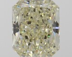 A 1.11 Carat Cut-Cornered Rectangular Modified Brilliant-Cut Diamond, U-V Color, VS2 Clarity