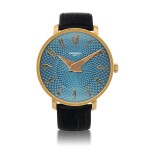 KRONE LIMITED EDITION YELLOW GOLD WRISTWATCH WITH ENAMEL DIAL CIRCA 2010