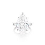 Diamond Ring | 10.75克拉 梨形 D色 鑽石 戒指