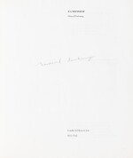 A L'infinitif. 1966. Exemplaire signé par Duchamp. Sous chemise photographique de Julie Nadot
