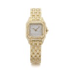 Lady's gold and diamond wristwatch, 'Panthère'