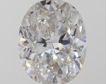 A 1.03 Carat Oval-Shaped Diamond, F Color, SI1 Clarity