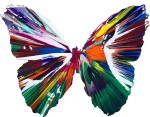 Damien Hirst 達米恩・赫斯特 | Untitled (Butterfly Spin Painting) 無題（蝴蝶旋轉畫）