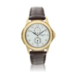 Reference 5134  A yellow gold dual time wristwatch with 24-hour indication, Circa 2003 
