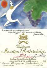 Château Mouton Rothschild 1982 (2 BT)