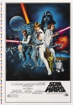 Star Wars (1977), style C poster, printer's proof, US