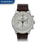 Reference A23322 Navitimer A stainless steel automatic chronograph wristwatch with date and rotating inner slide rule bezel, Circa 2003
