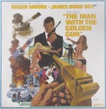 THE MAN WITH THE GOLDEN GUN (1974) POSTER, US