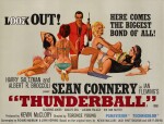 THUNDERBALL (1965) POSTER, BRITISH  