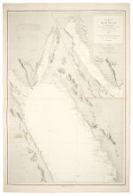 Red Sea | 4-sheet chart of the Red Sea, 1869