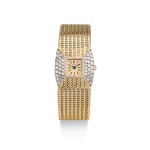 PIAGET | LIMELIGHT, REFERENCE 9148, A TWO-COLOUR GOLD AND DIAMOND-SET BRACELET WATCH, CIRCA 1960