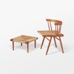 "Grass Seated" Chair and Stool