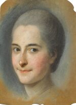A study of Madame Jean-Robert Dorison | Etude pour le portrait de Madame Jean-Robert Dorison