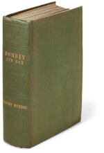Dickens, Dombey and Son, 1848, first edition in book form, variant cloth binding