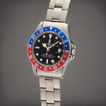 Reference 1675 GMT-Master 'Pepsi' | A stainless steel automatic dual time wristwatch with date and bracelet, Circa 1977