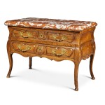 A Louis XV Provincial Walnut Commode, Mid-18th Century