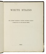 [CROWLEY, ALEISTER] | White Stains. The Literary Remains of George Archibald Bishop. A Neuropath of the Second Empire. [Amsterdam: for (London): Leonard Smithers], 1898