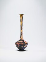 Muller Frères, "Oak Leaf" Bottle Vase