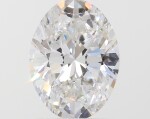 A 1.01 Carat Oval-Shaped Diamond, E Color, VS2 Clarity