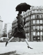 'Carmen, Homage To Munkasci, Coat By Cardin, Place François Premier, Paris', 1957