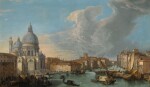 LUCA CARLEVARIJS | Venice, a view of the Grand Canal with the Church of Santa Maria della Salute | 盧卡・卡萊瓦里斯 |《威尼斯，大運河與安康聖母聖殿景觀》 