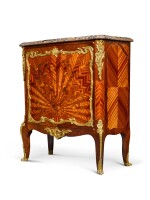 A LOUIS XV STYLE GILT-BRONZE MOUNTED MARQUETRY SIDE CABINET, BY FRANÇOIS LINKE, CIRCA 1900