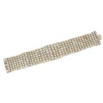 Chiappe, Pearl and diamond bracelet (Chiappe, Bracciale in perle e diamanti)