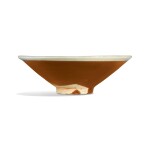 A persimmon-glazed conical bowl Northern Song dynasty 北宋　紫金釉盌