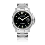 PANERAI | REF OP 6560 LUMINOR MARINA, A STAINLESS STEEL AUTOMATIC WRISTWATCH WITH DATE AND BRACELET CIRCA 2000