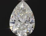 A 1.09 Carat Pear-Shaped Diamond, H Color, VS2 Clarity
