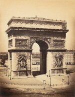 France—Gustave Le Gray | Arc de Triomphe from the Champs-Élysées, 1859