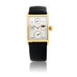 IWC | NOVECENTO, REF 3546 YELLOW GOLD PERPETUAL CALENDAR WRISTWATCH WITH MOON PHASES AND YEAR INDICATION CIRCA 1995