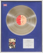 Queen – Freddie Mercury's BPI Sales Award For Sheer Heart Attack