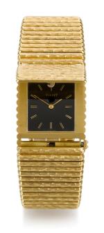 PIAGET | REFERENCE 9130 C 20 YELLOW GOLD BRACELET WATCH WITH CONCEALED DIAL, MADE IN 1973